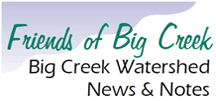 Newsletters: Big Creek Watershed News & Notes