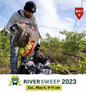 RiverSweep May 6, 9-11am
