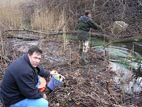 Dennis Petro, FOBC, with Steve Tuckerman, Ohio EPA