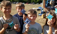 Eye of God craft at Brookstock 2012